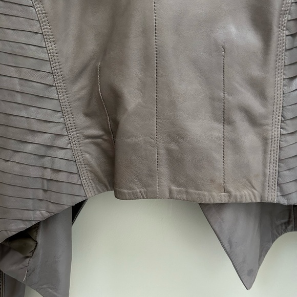 Vintage BADGLEY MISCHKA waterfall leather jacket - Picture 9 of 16